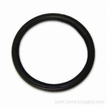 Black Car Steering Wheel Cover, Made of PU or Genuine Leather